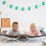 Regalo My Cot Twin Portable Toddler Bed, Includes Fitted Sheet, Gray