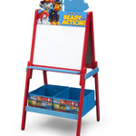 Delta Children Wooden Double-Sided Kids Easel with Storage -Ideal for Arts & Crafts, Homeschooling and More - Greenguard Gold Certified, Nick Jr. PAW Patrol