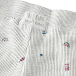 little planet by carter's Girl 2-piece Pants Set made with Organic Cotton, Icon Print, 12M