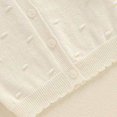 Infant Baby Girl Cardigan Sweater Long Sleeve Button Up Knit Sweatshirt Jacket Toddler Baby Girl Fall Outfits (Apricot, 0-6 Months)