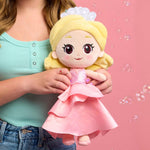 WICKED Universal Small 14-inch Plush Glinda Doll, Amazon Exclusive, Toy for Fans, Collectors, Teens, Girls, Kids, Ages 3 and Up