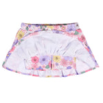 Toddler Girls' Knit Skort (Skirt with Built-in Shorts) 2-Pack, Pink Floral, 18 Months