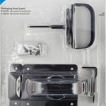 National Hardware N101-576 Swinging Door Latch, Heavy Duty, Interior & Exterior Use, Coated with WeatherGuard Protection, Black