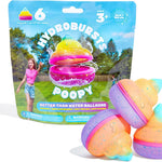 Hydroburst 6-pack Reusable Water Balloons by Relatable, For The Pool, Beach Toys And Outdoor Play Toys, Includes 6 Refillable Balloons