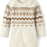 The Children's Place Baby and Toddler Girls' Long Sleeve Sweater Dress