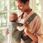 BabyBjörn Baby Carrier Mini, Woven, Dark Green