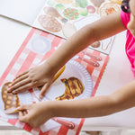 Melissa & Doug Sticker Pads 3-Pack - Sweets and Treats, Make-a-Face Fashion, and Make-a-Meal - FSC Certified