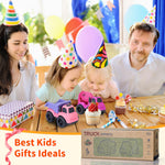 Toddler Toys for 1 Year Old Girl, Dump Truck Toys and Mixer Cement, BPA Free, Phthalates Free, PVC, Outdoor Toys for Toddlers 1-3, Ideal Toy Cars for 1 2 3 4 Year Old Girls Christmas Birthday Gift