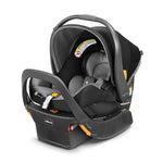 Chicco KeyFit Max ClearTex Infant Car Seat and Base, Rear-Facing Seat for Infants 4-30 lbs., Infant Head and Body Support, Compatible with Chicco Strollers, Baby Travel Gear, Legend/Black