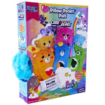 Happy Nappers: Care Bears 26" Pillow Pocket Pal - Grumpy Bear - Plush Character Pillow Case, Animal Cover w/Weighted Paws, Soft Huggable Companion, Kids