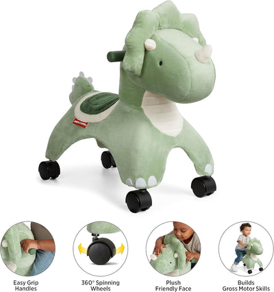 Toddler Toys 2-3, Baby Toys for Kids, One Year Old Girl Birthday Gifts and 1 Year Old Boy Gifts, Radio Flyer Dash The Rolling Dinosaur, for Ages 1-3 Years, Green