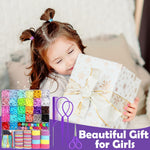 Hair Accessories for Girls, 2194 Pcs Colorful Elastic Hair Ties Set with Rubber Bands Butterfly Hair Clips Bobby Pins Hair Styling Tools Hair Tie Cutter Hair Stuff for Toddler, Baby, Kids