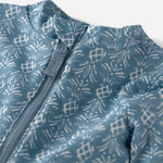 Little Planet by Carter's Girl 1-Piece Rashguard, Blue Floral, 12M