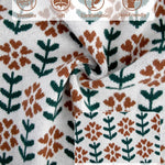 Infant Cardigan 3t 4t Toddler Girl Long Sleeve Floral Button Knit Sweater Cute Fall Winter Off-White Floral Knitwear Cardigans