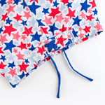 RUGGEDBUTTS Boys UPF50+ Sun Protection Novelty Swim Trunks - Star-Spangled, 3T