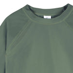 Gerber Unisex Baby Toddler UPF 50+ Long Sleeve Rashguard Swim Rash Guard Shirt, Green, 3T US