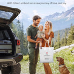 QPAU Inflatable Toddler Travel Bed with Tent, Baby Crib Tent, Portable Kids Air Mattress with Safety Bumpers, Ideal for Home, Grandma's, Camping, Traveling -Includes Fast Electric Pump