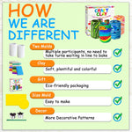 MHMYDIS Make Your Own Clay Luminaries - Arts and Crafts kit for Boys Girls and Teens Age 6 7 8 9 10 11 12 Year Old and up - Creative Clay Lantern Toys for 8-12 Year Olds