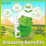 BOTAO Baby Sensitive Tear Free Foaming natural Shampoo & Body Wash – Fragrance Free 99% Natural Ingredients Ultra Gentle Vegan Baby Shampoo & Body Wash