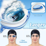 Swimming Goggles 2 Pack Swim Goggles Anti Fog Goggles Adult Swimming UV Protection Fit for Adult Men Women Youth Junior, No Leaking Soft Silicone Seal Flat Lens Clear Vision, 3 Sizes of Nose Bridge