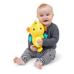 Baby Einstein Sea Dreams Seahorse Plush Soother Toy, with Music and Lights, Ages 0 Months and Up, Yellow