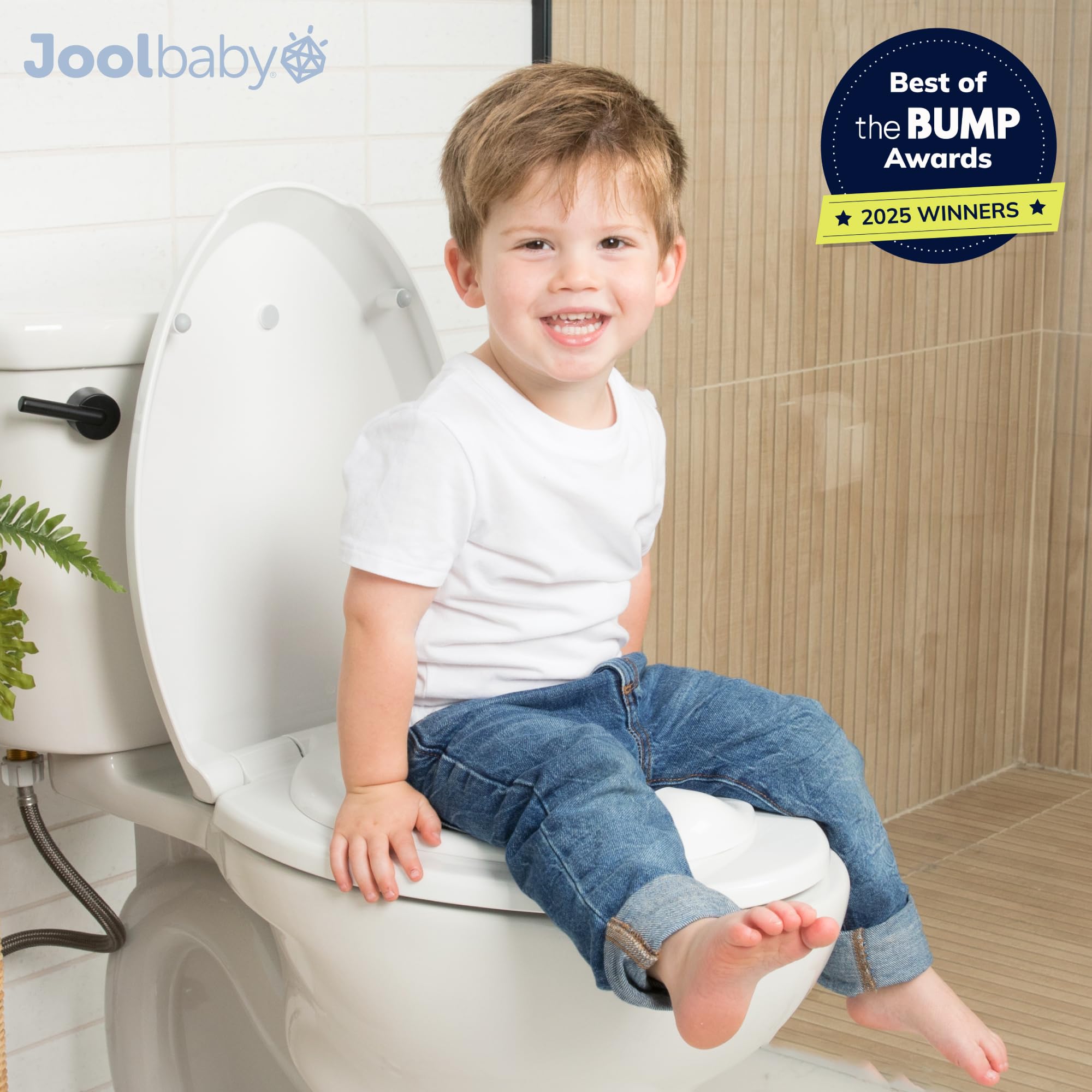 Quick Flip Toilet Seat with Built-In Potty & - Jool Baby - Baby and ...