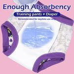 BIG ELEPHANT Baby Girls Training Underwear, Toddler Cotton Potty Training Pants Soft Absorbent, 2T