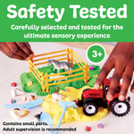 Creativity for Kids Sensory Pack: Farm, Sensory Toys for Toddlers, Pretend Play Farm Animals for Kids, Toddler Travel Toys & Spring Crafts (Ages 3+)
