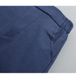 HeMarIsle Baby Single and Toddler Boys Stretch Skinny Chino Pants (Navy,12-18M)