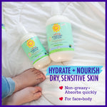 California Baby Calming Lotion | 100% Plant-Based Moisturizer | Lavender Baby Lotion | Face Moisturizer For Dry Skin | Hypoallergenic | 19 oz / 562 mL