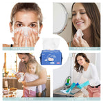 COTTONCARE Dry Baby Wipes, Made of 100% cotton, Chemical-free Unscented, Ultra Absorbent Cotton, Wet and Dry Use Tissues for Baby Delicate Skin Clean, 600 count (pack of 6)