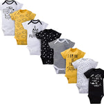 Gerber Baby 8-Pack Short Sleeve Onesie Bodysuits