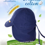 FURTALK Baby Sun Hat UPF 50+ UV Ray Sun Protection Cotton Toddler Hats for Boys Girls Navy