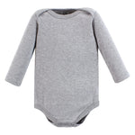 Hudson Baby Unisex Baby Cotton Long-Sleeve Bodysuits, Animal Adventure 7-Pack, Preemie