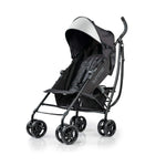 Summer Infant Ingenuity 3Dlite Convenience Stroller, Gray–Lightweight Stroller with Aluminum Frame, Large Seat Area, 4 Position Recline, Extra Large Storage Basket – Infant Stroller for Travel & More