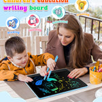 LCD Writing Tablet, 16 Inch Colorful Doodle Board Drawing Tablets for Kids, Toddler Educational Learning Toys for 3 4 5 6 7 8 Year Old Boys Girls Birthday Christmas Gift