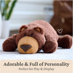 GUND Tush Teddy Bear, Premium Teddy Bear Stuffed Animal for Ages 1 and Up, Brown, 15”