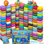 Air Dry Clay 100 Colors, Modeling Clay for Kids, DIY Molding Magic Clay, Gift for Kids