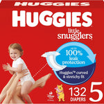 Huggies Size Newborn Diapers, Little Snugglers Baby Diapers, Size Newborn (up to 10 lbs), 31 Count, Packaging May Vary