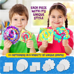 Paint Spin Art Machine Kit for Kids - Arts & Crafts for Boys & Girls Ages - Art Craft Set Gifts for 6-9 Year Old Boy, Girl- Cool Painting Spinner Toys Kits - Birthday Gift Ideas for Ages 6-12 Years