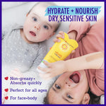 California Baby Calendula Cream | 100% Plant-Based Moisturizer | Lavender Baby Lotion | Face Moisturizer For Dry Skin | Hypoallergenic | 6 oz / 170g