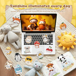 100 PCS Emotional Support Animal Stickers, Mental Health Stickers for Kids, Affirmation Sticker Pack for Water Bottles, Laptops, Phones