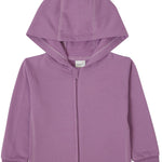 Hanes Baby Pure Comfort Organic Hoodie, French Terry Full-Zip Hooded Sweatshirt, Infant Boys & Girls