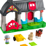 Fisher-Price Little People Toddler Toy Friendly Horses Stable Playset with Sounds, Figures & Accessories for Kids Ages 1+ Years