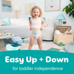 Easy Ups Girls & Boys Potty Training Pants, Size 6T-7T, 70 Count, Bluey Absorbent Training Underwear, Up to 100% Leakproof Day and Night, Hypoallergenic (Packaging May Vary)