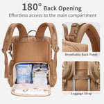 CEI-CEI Neoprene Diaper Bag Backpack Large Newborn Baby Maternity Bags Waterproof Travel Backpack for Mom Dad with Insulated Pockets,Changing Pad