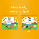 Once Upon A Farm Banana, Pumpkin & Cauliflower Soft Baked Bar Snack, for Toddler, Tractor Wheels, No Added Sugar, Non GMO, 3.35 Ounces (Pack Of 8)