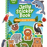 Unicorn Sticker Book - 50 Reusable Stickers for Girls - Unicorn Toys for Ages 3-5, No Mess Travel Activities, Girls Easter Basket Stuffers & Gift Ideas - Reusable Sticker Books for Toddlers 1-3 2-4