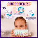 California Baby Calming Lavender Bubble Bath | 100% Plant-Based Kids Bubble Bath | Gentle Baby Bubble Bath | Free Bubble Wand | 384 mL / 13oz