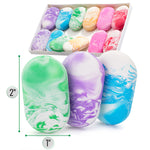 Mr. Pen- Erasers, 24 Pack, Vibrant Colors, Marble Pencil Eraser, Cute Eraser for Kids, Big Erasers for Pencils